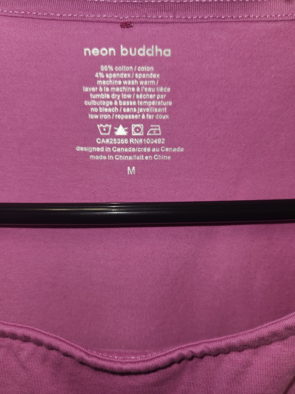 🍉Neon Buddha Fuchsia Layered Ruffled Tank - Picture 3 of 6